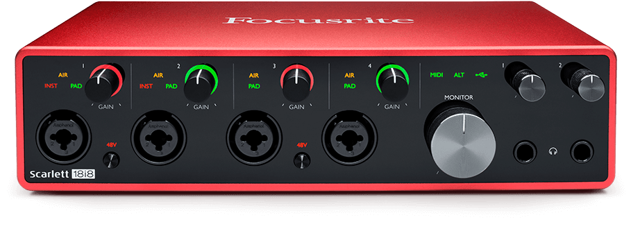 Interfase Scarlett 18i8 MOSC0028 Focusrite