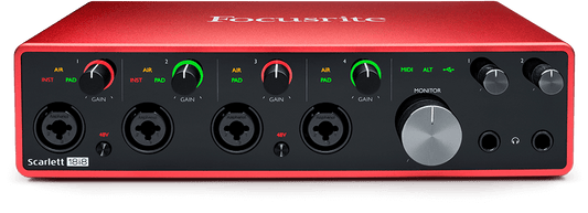 Interfase Scarlett 18i8 MOSC0028 Focusrite