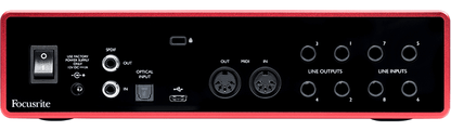 Interfase Scarlett 18i8 MOSC0028 Focusrite