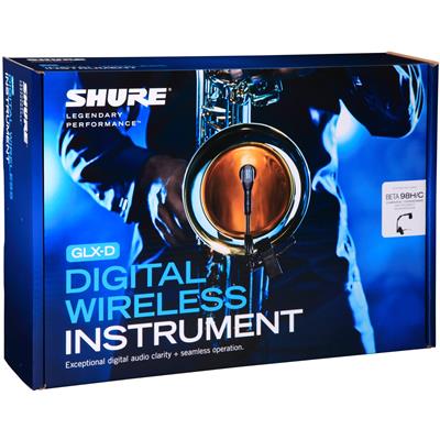 Sistema Inalámbrico Digital para Instrumento GLXD14/B98 Shure