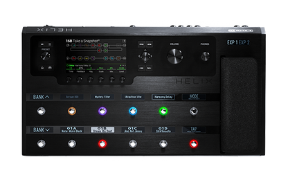 Procesador de Efectos para Guitarra en Pedalera HELIX Line 6