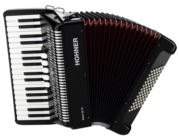 Acordeón de Teclas Cromático “Bravo III” A16622 Hohner