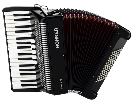 Acordeón de Teclas Cromático “Bravo III” A16622 Hohner