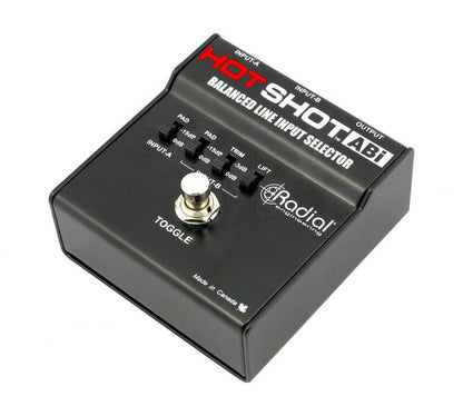 Pedal Conmutador de Entrada Simétrico HOTSHOT ABI Radial
