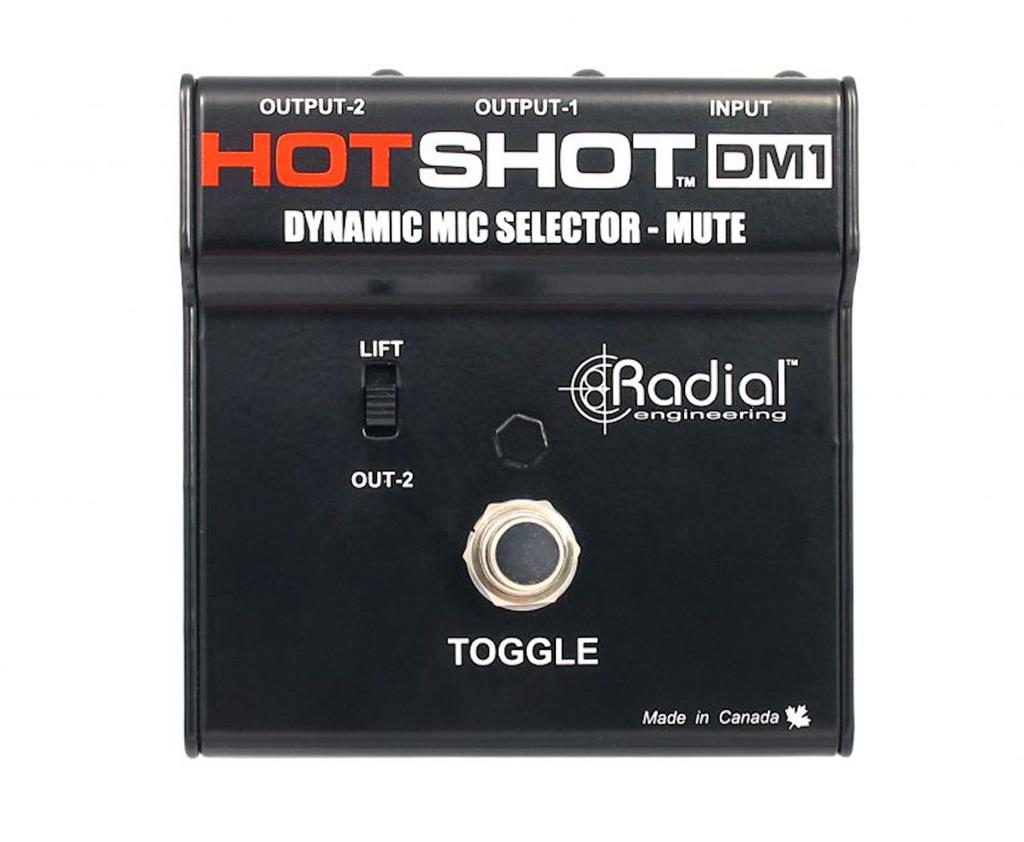 Pedal Conmutador de Entrada HOTSHOT DMI Radial