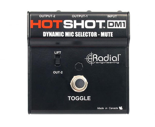 Pedal Conmutador de Entrada HOTSHOT DMI Radial