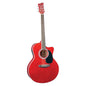 Guitarra Electroacústica Cuerdas de Acero Pastilla Activa JTA-444-CET-TBK Jay Turser