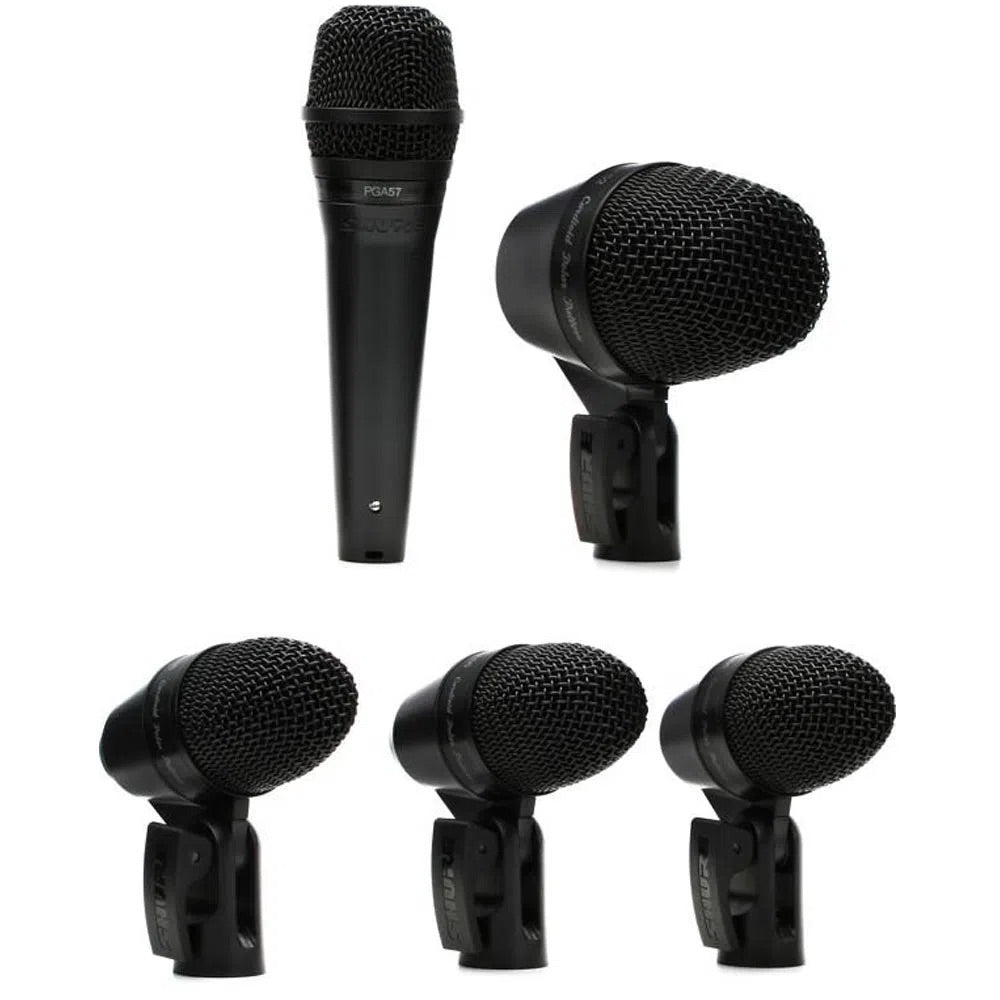 Juego de Microfonos para Batería de 5 Piezas PGADRUMKIT5 Shure