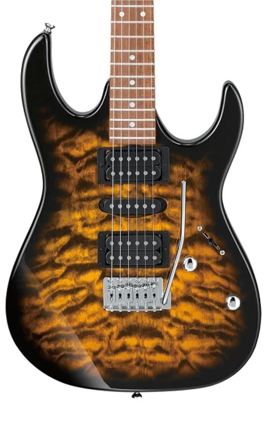 Guitarra Eléctrica Soloist GRX70QA-SB Ibanez
