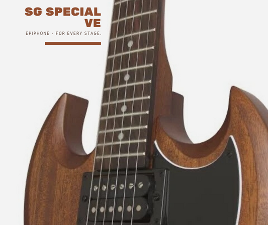 Guitarra Eléctrica SG Special VE Vintage Worn Walnut EGSVWLVCH1 Epiphone