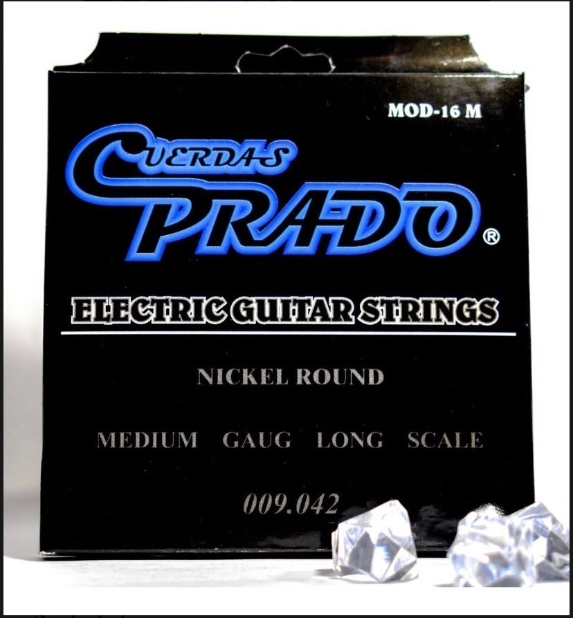Encordadura para Guitarra Eléctrica PRA-16 M Prado
