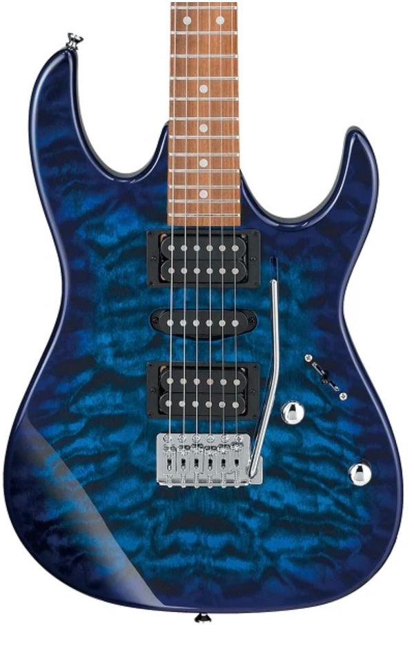 Guitarra Eléctrica Soloist GRX70QA-TBB Ibanez