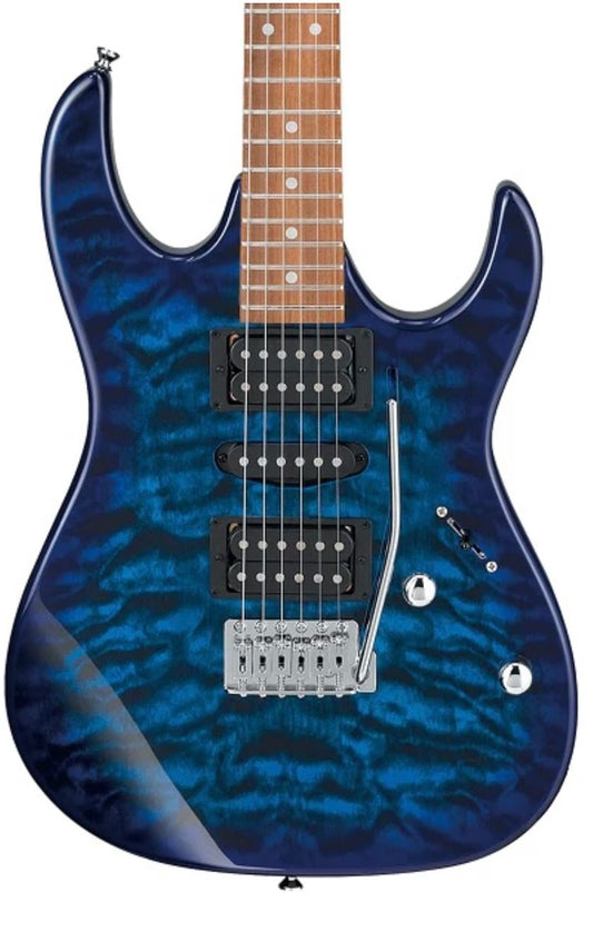 Guitarra Eléctrica Soloist GRX70QA-TBB Ibanez