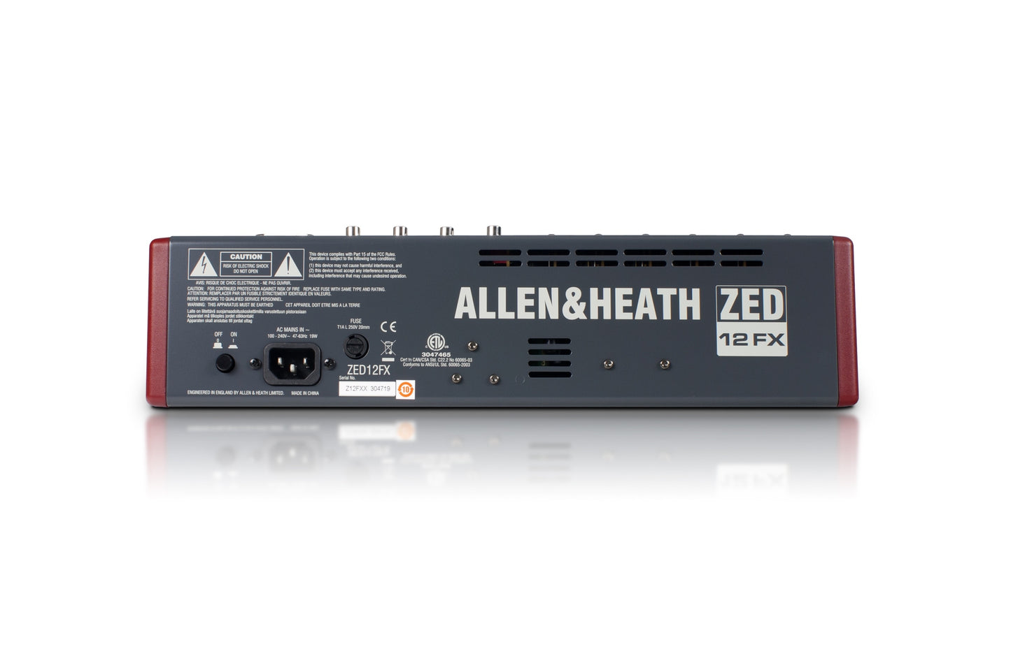 Mezcladora de Audio ZED-12:2 FX Allen&Heath