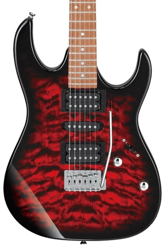 Guitarra Eléctrica Soloist GRX70QA-TRB Ibanez