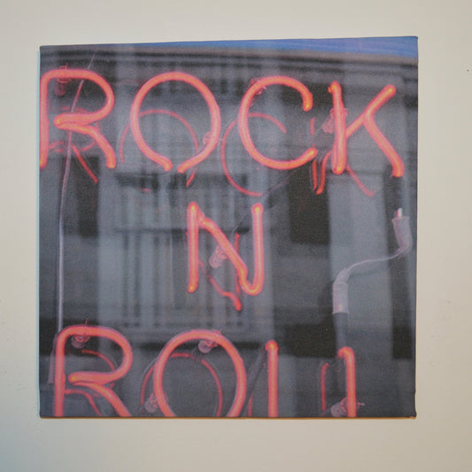 Canvas Neón ROCK’N’ROLL Sax Musical Creations