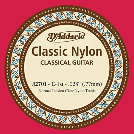 1ra Cuerda Nylon para Guitarra Acústica J2701 D'Addario