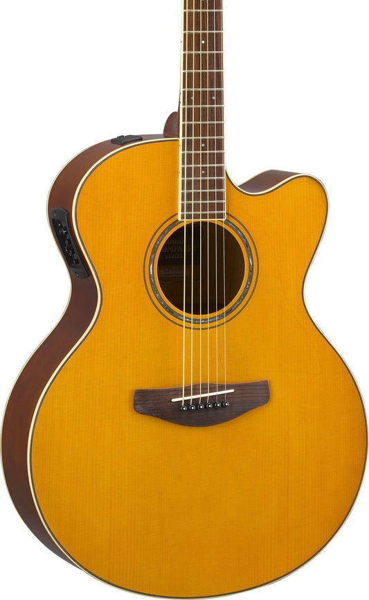 Guitarra Electroacústica Cuerdas de Acero Pastilla Activa CPX600 Yamaha