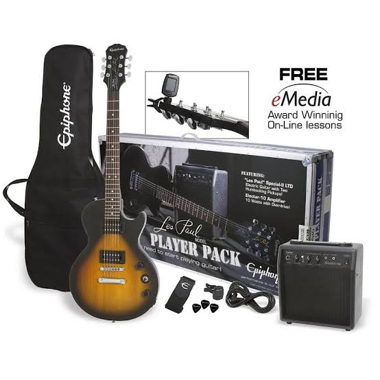 Paquete de Guitarra Eléctrica PPEG-EGL1EBCH1 Epiphone