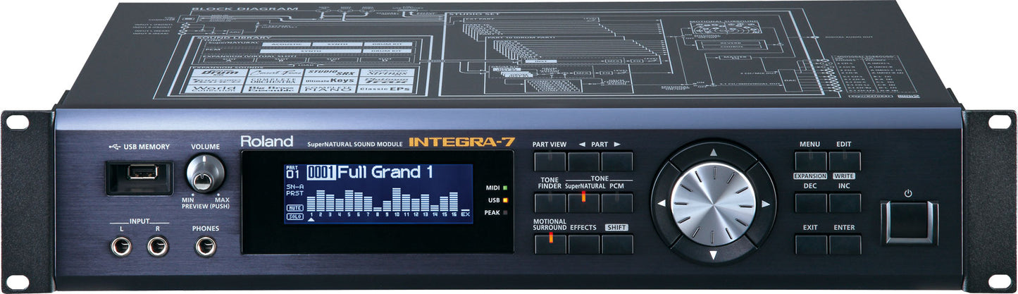 Módulo de Sonido INTEGRA-7 Roland