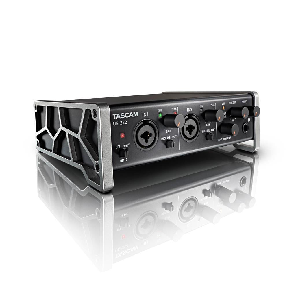 Interface de 2x2 Canales Usb US-2X2 Tascam