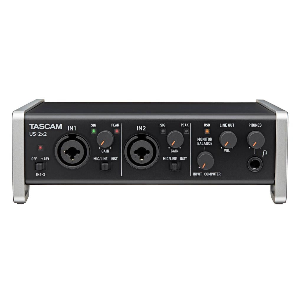 Interface de 2x2 Canales Usb US-2X2 Tascam