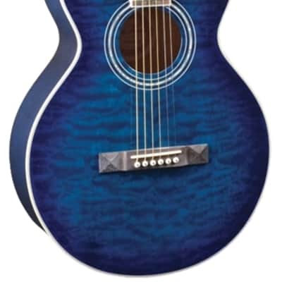 Guitarra Acústica Cuerdas de Acero JTA-414Q-BLSB Jay Turser