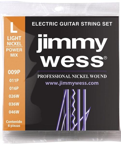 Encordadura para Guitarra Eléctrica JWGE-1009NH Jimmy Wess