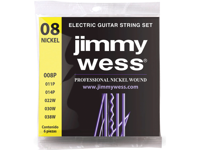 Encordadura para Guitarra Eléctrica JWGE-1008N Jimmy Wess