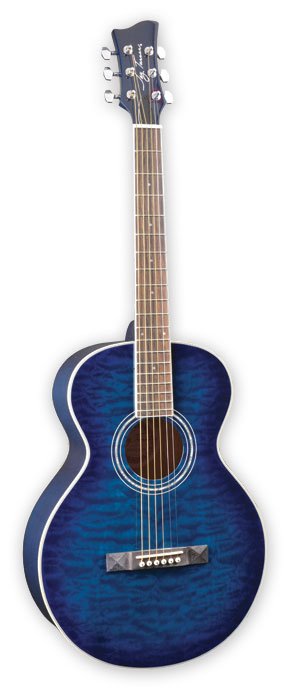 Guitarra Acústica Cuerdas de Acero JTA-414Q-BLSB Jay Turser