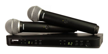 Sistema Inalámbrico Dual para Voz BLX288/PG58 Shure