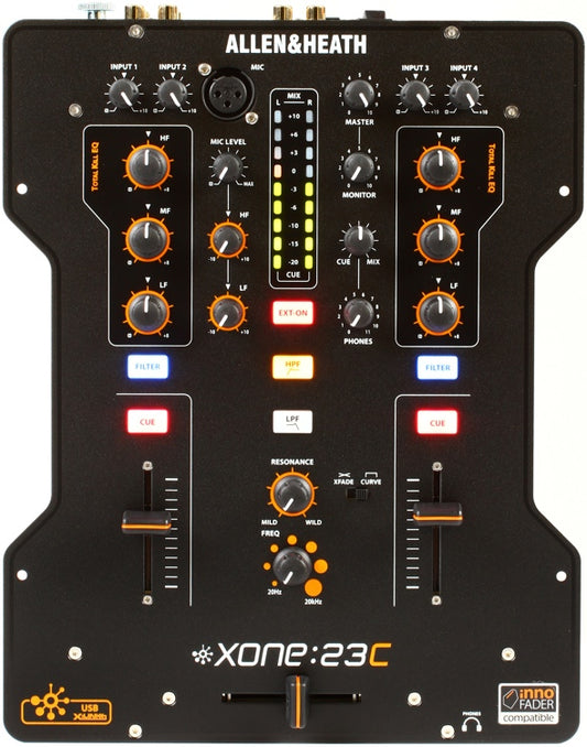 Mezcaldora Profesional para DJ XONE:23C Allen&Heath