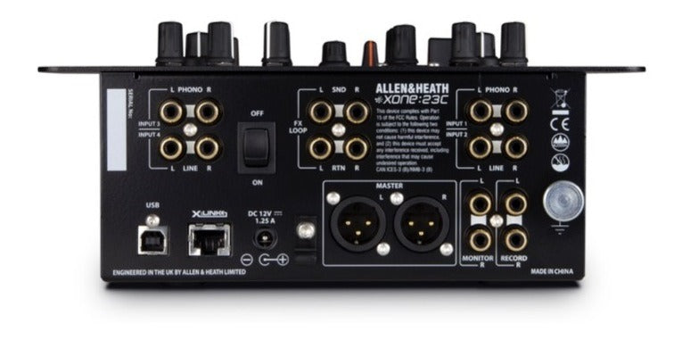 Mezcaldora Profesional para DJ XONE:23C Allen&Heath