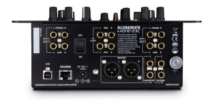 Mezcaldora Profesional para DJ XONE:23C Allen&Heath