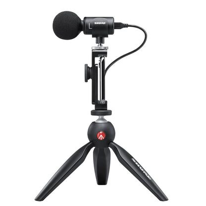Micrófono Condensador Estéreo Digital MV88+VIDEO KIT Shure