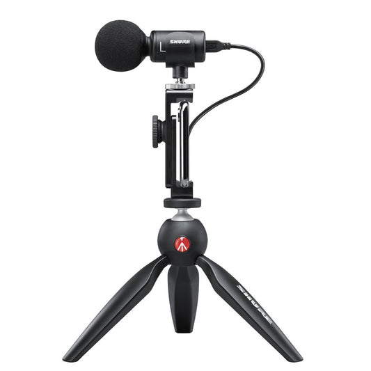 Micrófono Condensador Estéreo Digital MV88+VIDEO KIT Shure