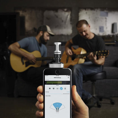 Micrófono Condensador Estéreo Digital MV88/A Shure