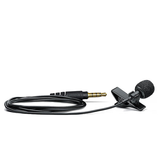 Micrófono Condensador Omnidireccional de Solapa MVL/A Shure