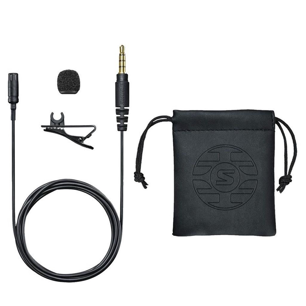 Micrófono Condensador Omnidireccional de Solapa MVL/A Shure