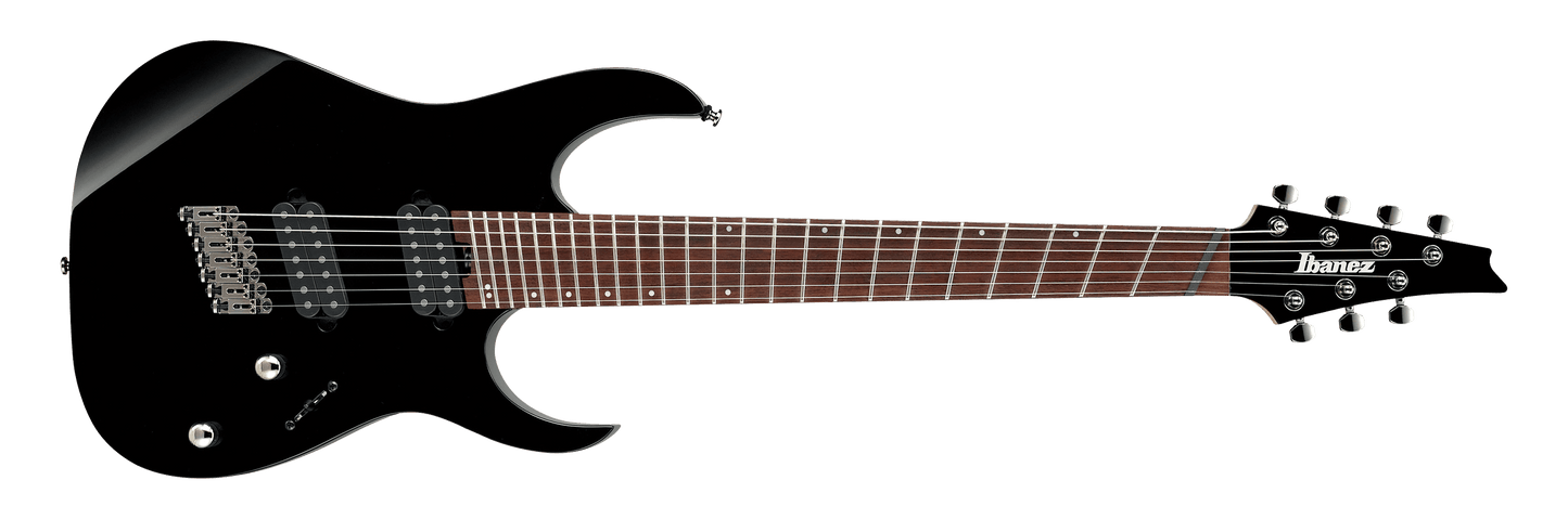Guitarra Eléctrica de 7 Cuerdas Soloist RGMS7-BK Ibanez