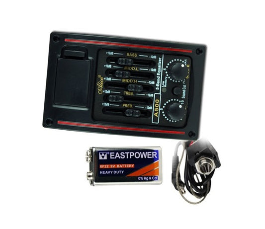 Pastilla para Guitarra Acustica EQ-A500 Alice