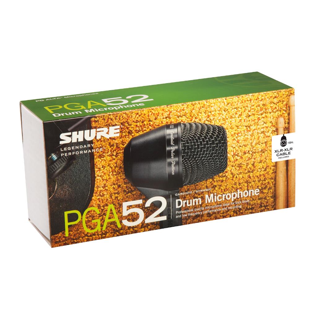 Micrófono Dinámico para Bombo PGA52-XLR Shure