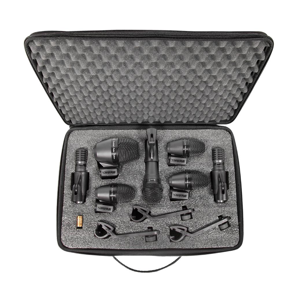 Juego de Micrófonos para Batería de 7 Piezas  PGADRUMKIT7 Shure