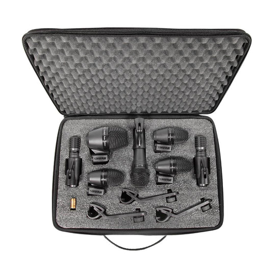 Juego de Micrófonos para Batería de 7 Piezas  PGADRUMKIT7 Shure