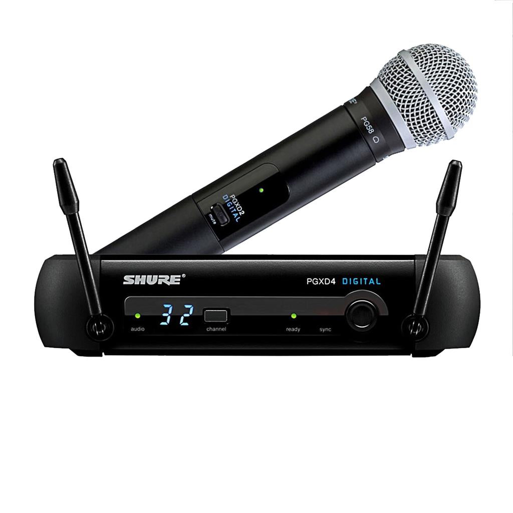 Sistema Inalámbrico de Mano PGXD24/PG58 Shure