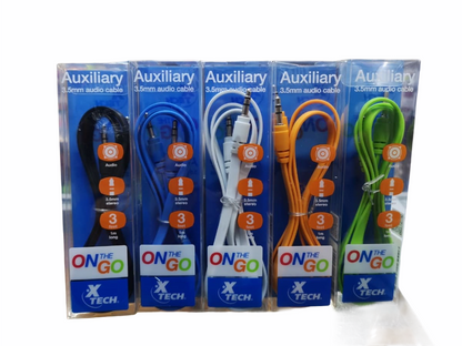 Cable Auxiliar para Audio 3.5 mm XTE-CAB-XTG212 XTECH