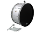 Bombo 28" CAS-2812 CH  Power Beat