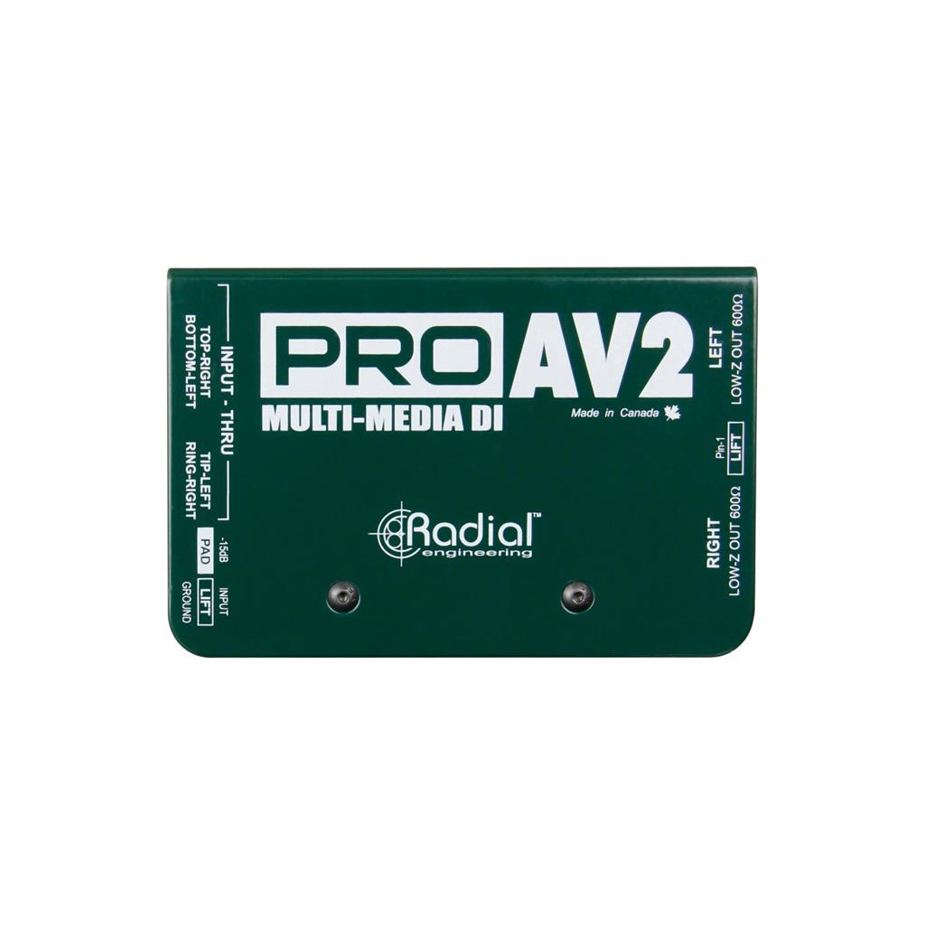 Caja Directa Pasiva PRO-AV2 Radial