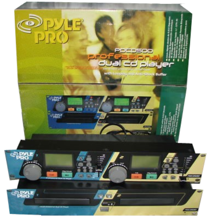 Reproductor Dual de CD PDCD500 Pylepro
