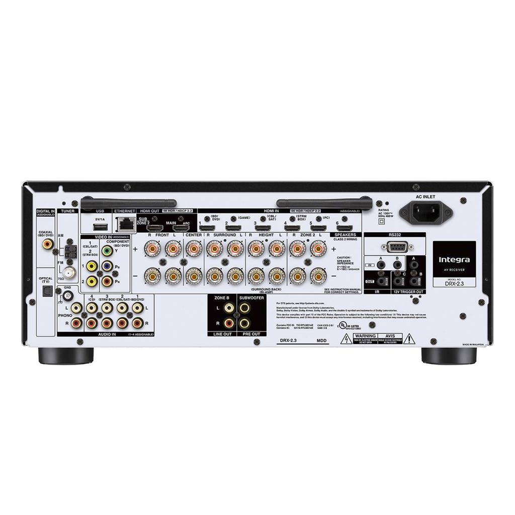 Receptor Audio Video DRX-2.3(B) Integra
